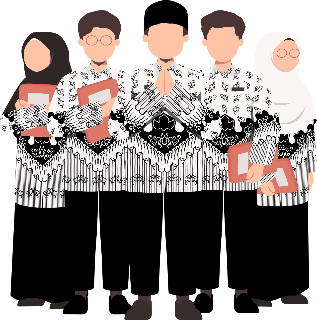 Indonesian PGRI Teacher